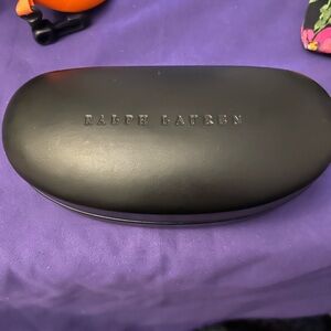 Ralph Lauren Black Hard Sunglasses Case